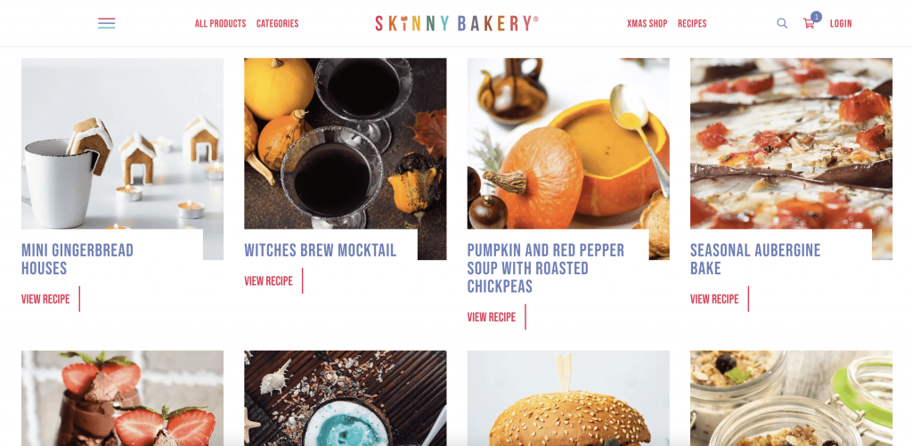 Skinny bakery recipe blog